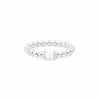 White Agate Gemstone Ring