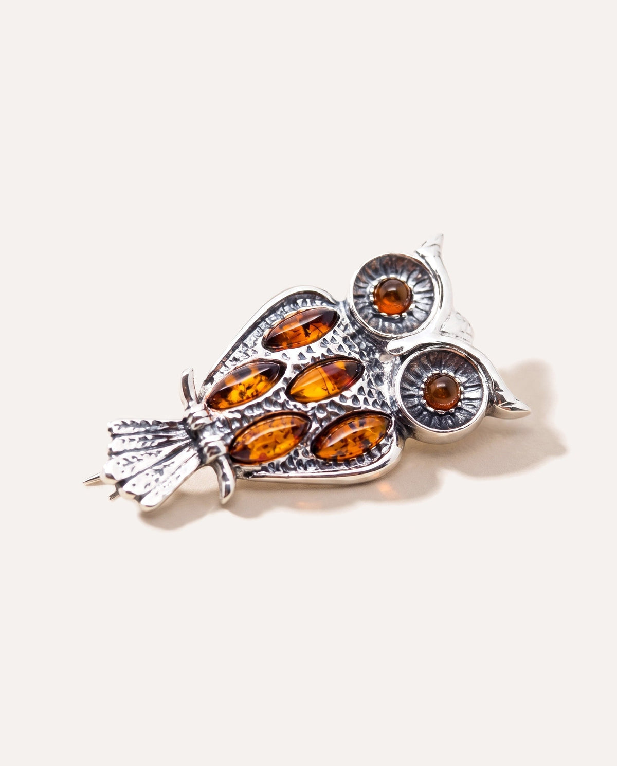 Wise Owl Brooch