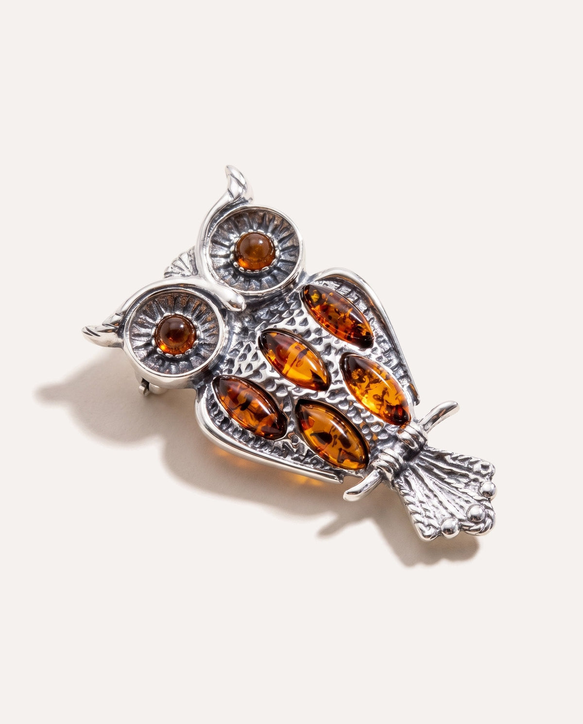 Wise Owl Brooch