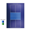 Court de Pickleball en Vinyle Déroulable pour Intérieur (Accessoires d'Installation Inclus) 9m x 18m