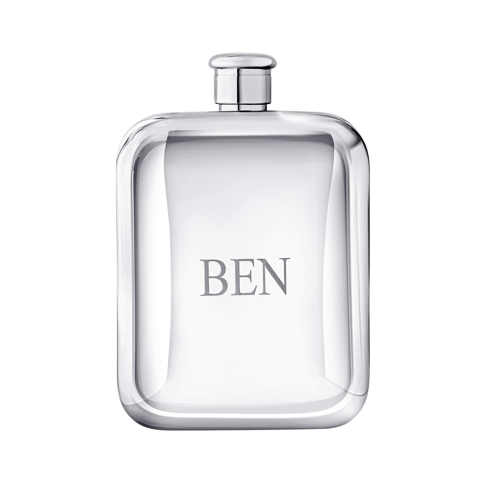 Fred Bennett Hip Flask with Leather Sleeve
