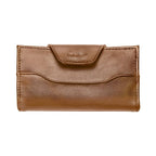 Fred Bennett Brown Leather and Stainless Steel Travel Manicure Set