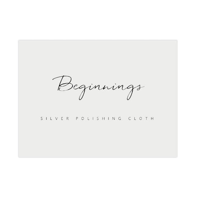 Beginnings Silver Jewellery Polishing Cloth