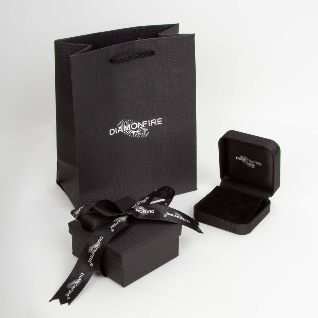 Diamonfire V Shaped Zirconia Necklace