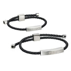 Fred Bennett Parent and Child Matching Leather Bracelet Kit